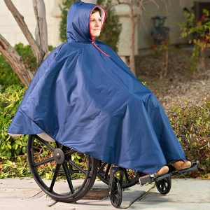 Wheelchair Poncho, Winter